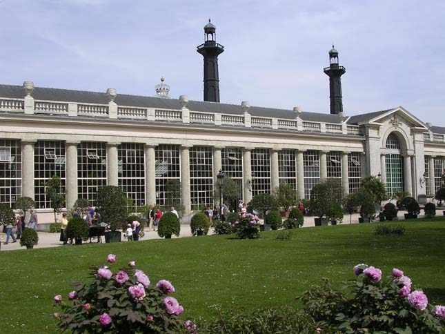 A belga kastély botanikus kertje