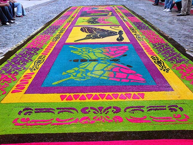 Homokszőnyegek, alfombras