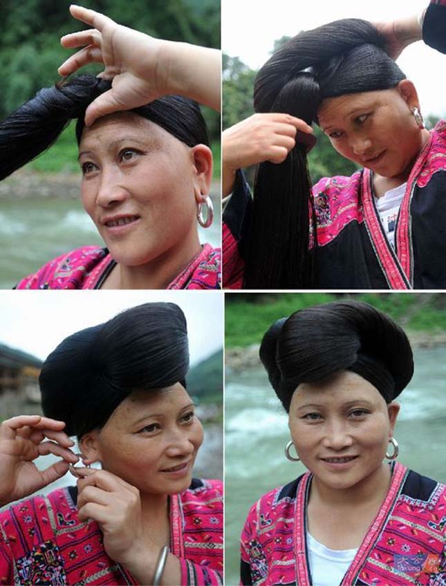 A hosszú hajú nők faluja