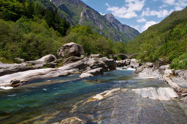 Kristálytiszta vizű helyek