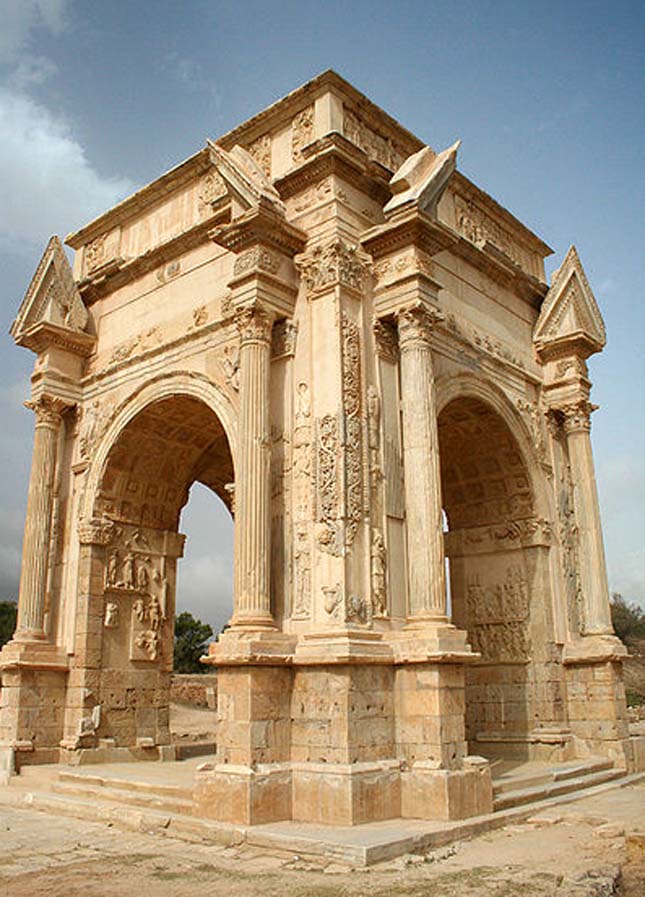 Leptis Magna, Líbia romvárosa