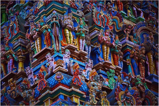 Madurai templomai, India