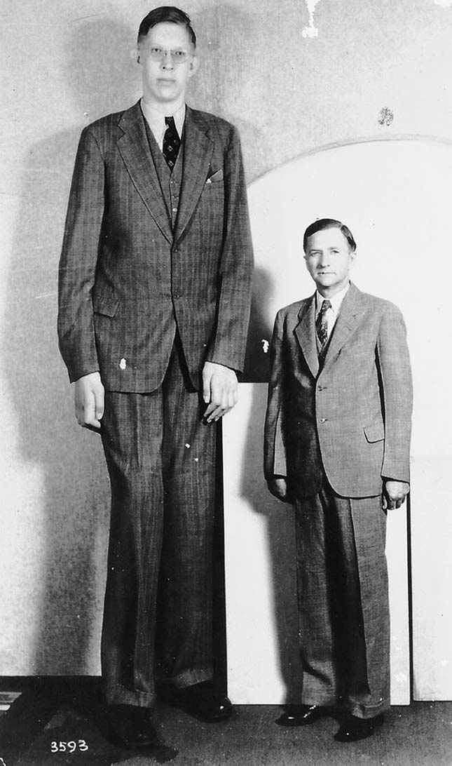 Robert Pershing Wadlow a valaha élt legmagasabb férfi