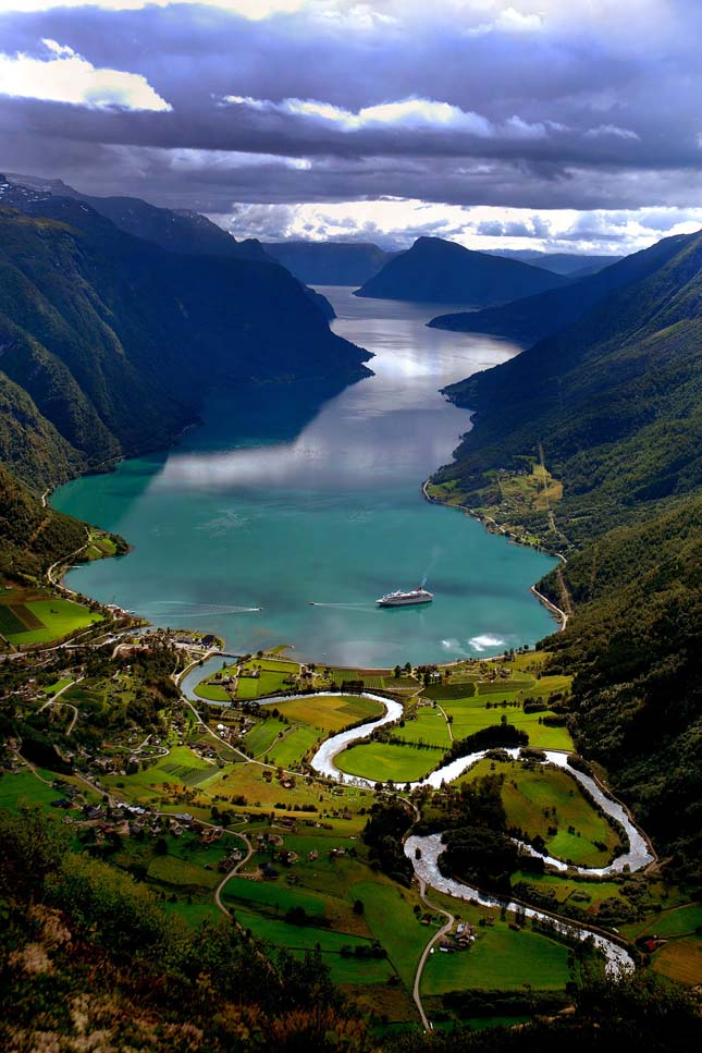 Sognefjord, Norvégia