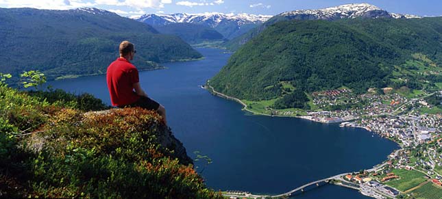 Sognefjord, Norvégia