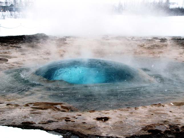 Strokkur gejzír