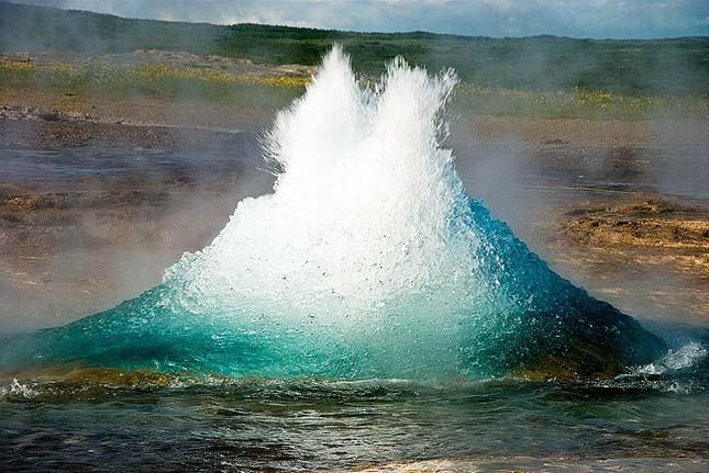 Strokkur gejzír