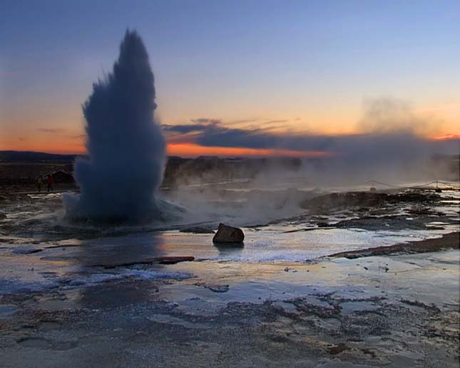 Strokkur gejzír