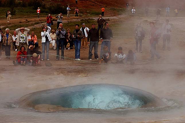 Strokkur gejzír