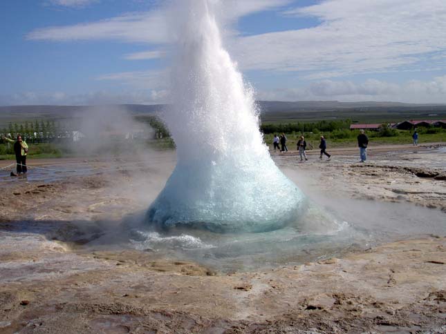 Strokkur gejzír