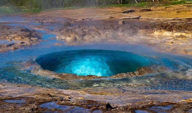 Strokkur gejzír