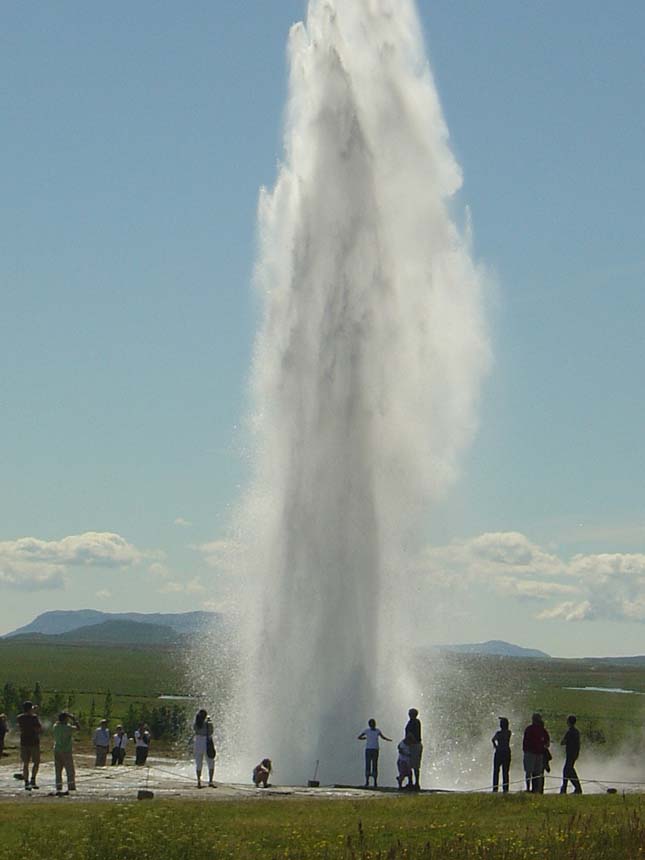 Strokkur gejzír