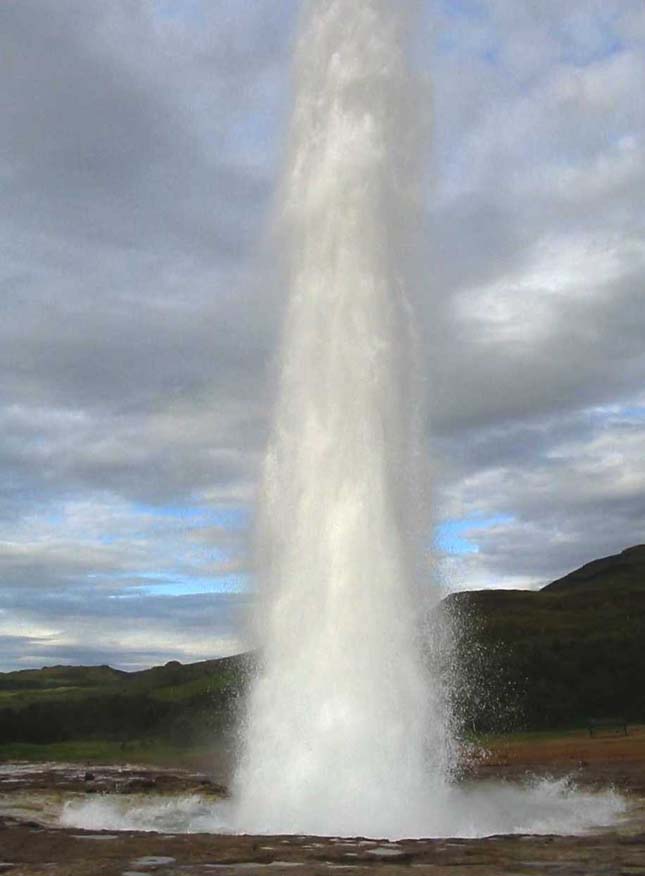 Strokkur gejzír