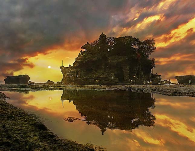 Tanah Lot templom, Bali