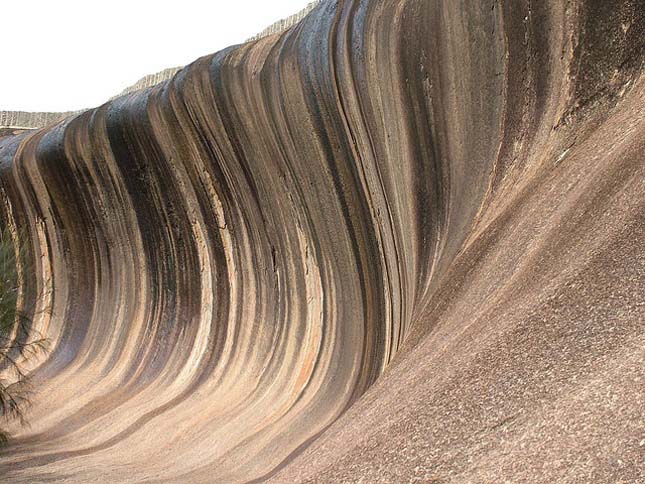 Wave Rock, hullámszikla Ausztráliában