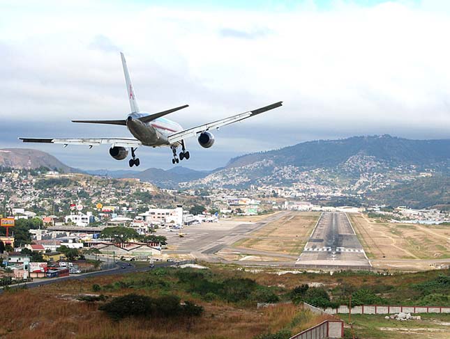 Toncontín Nemzetközi Repülőtér, Honduras