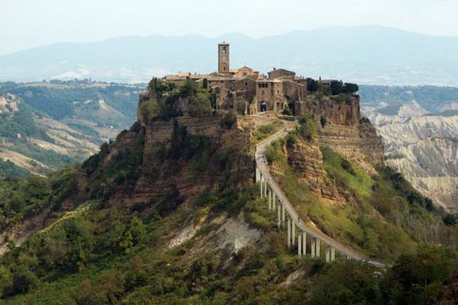 Civita di Bagnoregio város, Olaszország