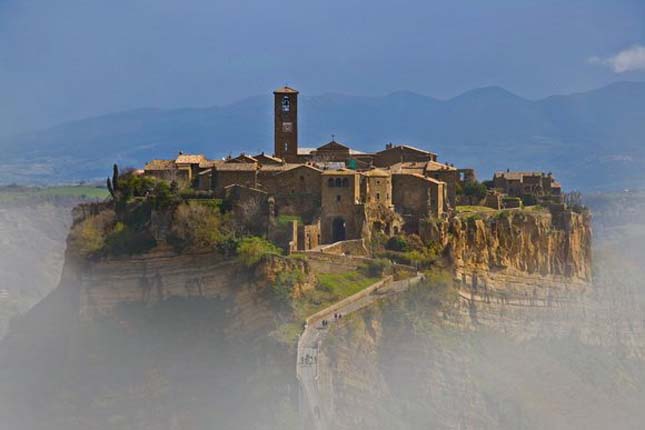 Civita di Bagnoregio város, Olaszország