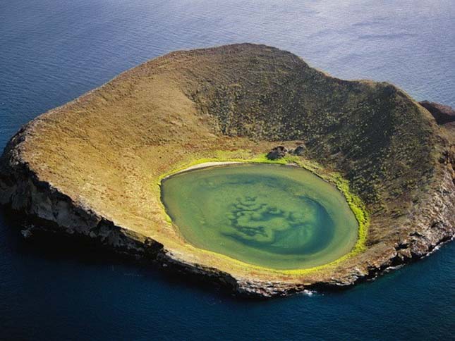 Különleges vulkáni kráterek