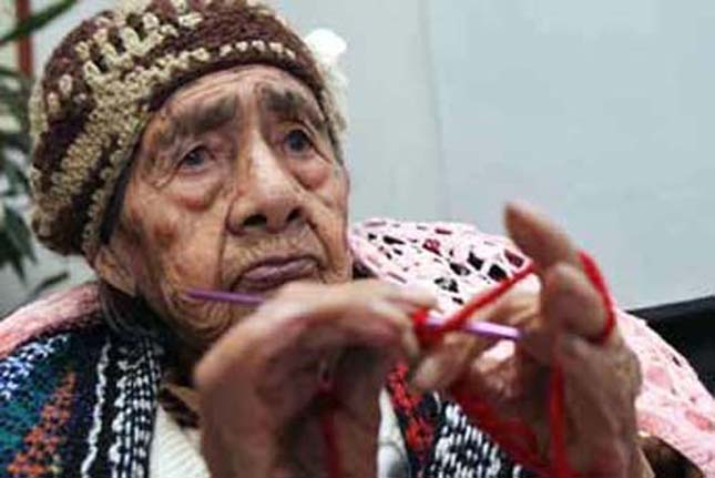 127 éves nő