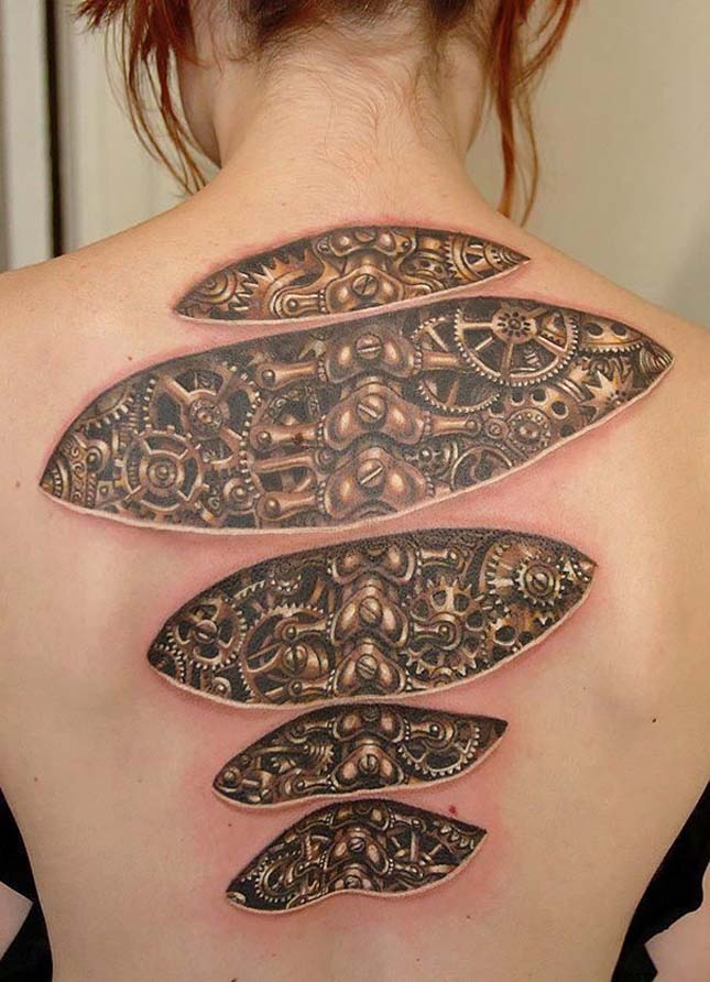 3D-s tetoválások
