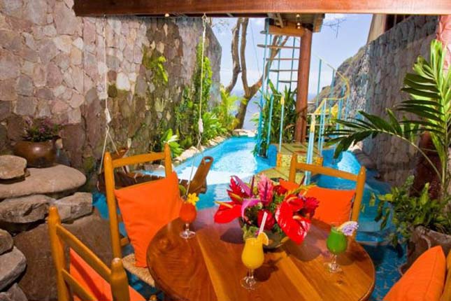 Ladera Hotel, St. Lucia