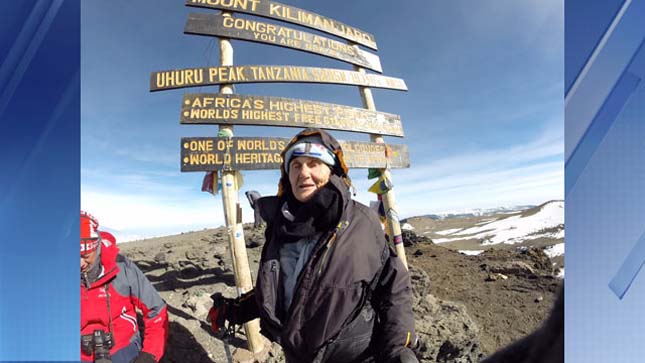 85 évesen mászta meg a Kilimandzsárót