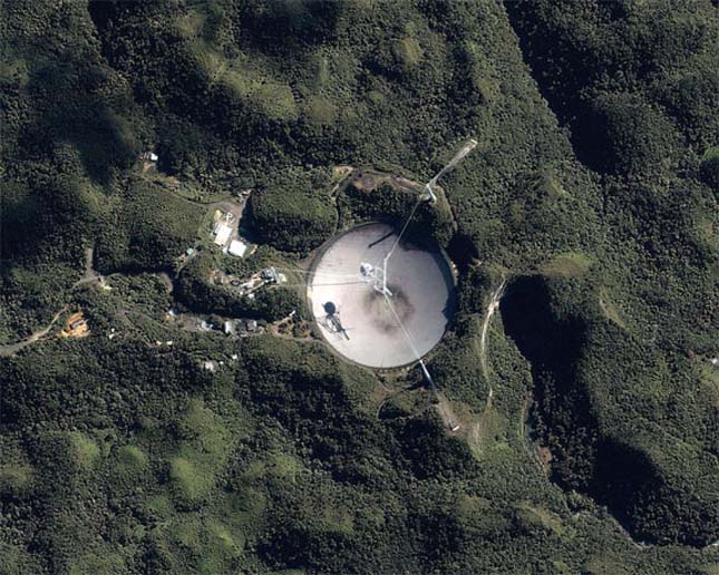 A világ legnagyobb rádióteleszkópja, Arecibo Obszervatórium