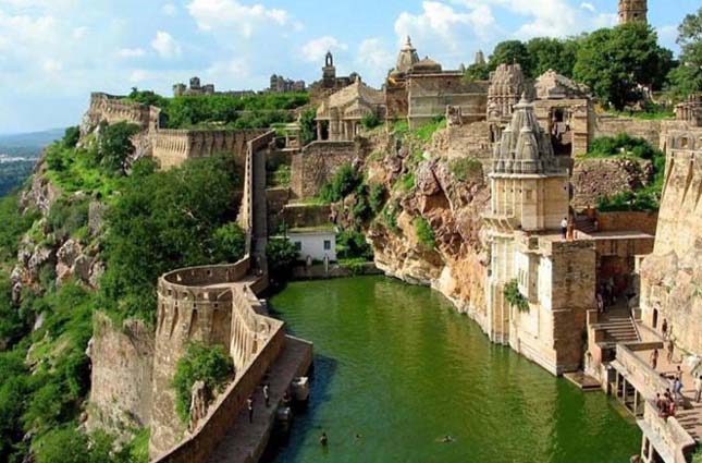 Chittorgarh erőd, India