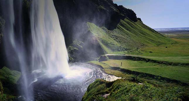 Seljalandsfoss- vízesés, Izland