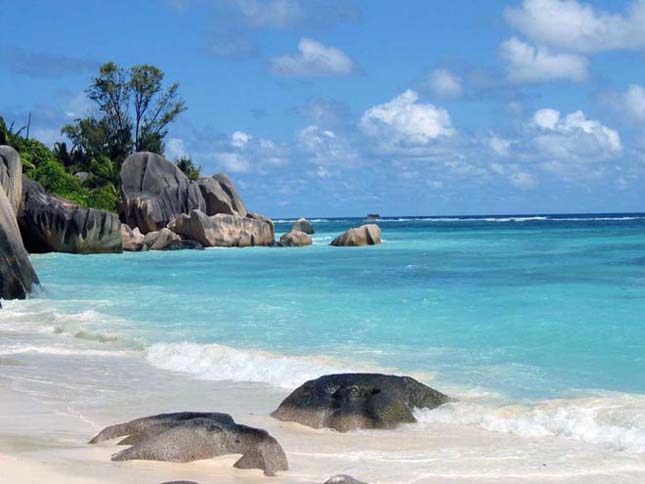 Anse Source d'argent, La Digue, Seychelles-szigetek