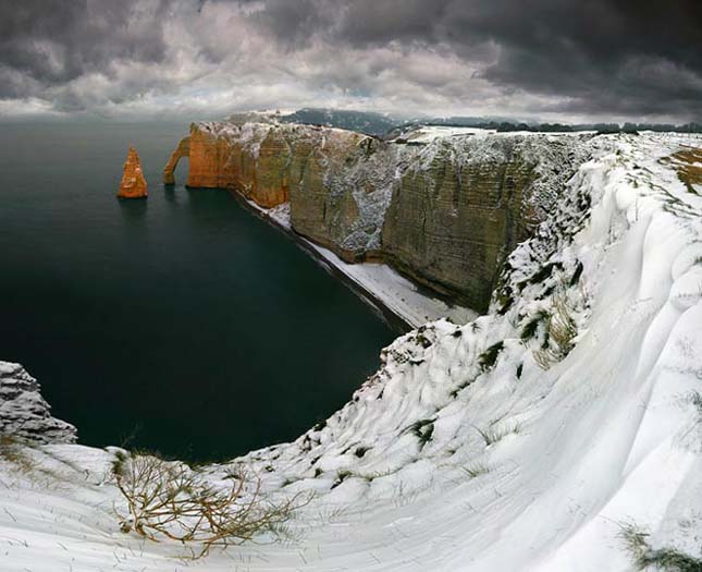 Étretat, Normandia,Franciaország