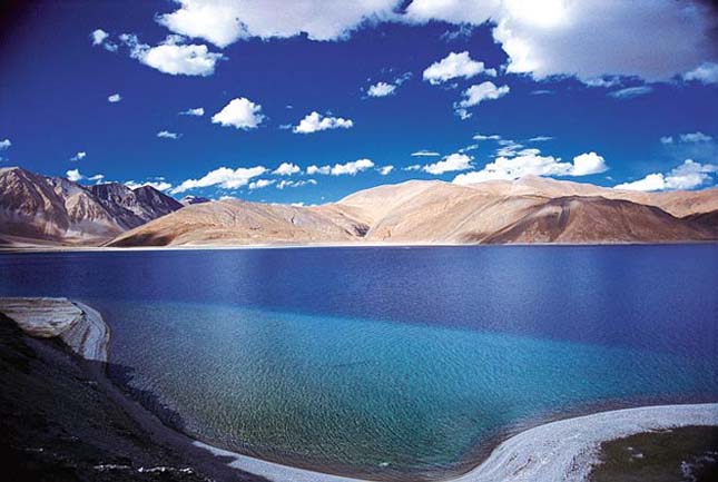 Pangong Tso,Himalája,India-Kína