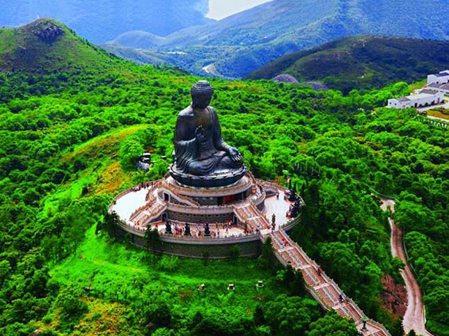 Tian Tan Buddha, Lantau-sziget, Hongkong, Kína