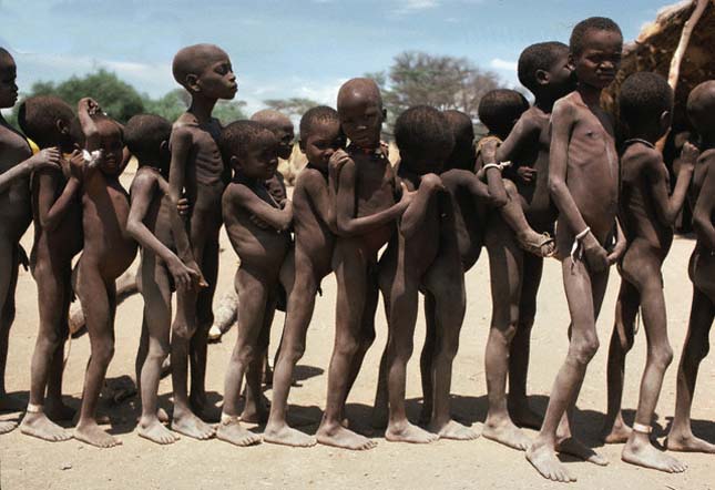 Éhezés Afrikában