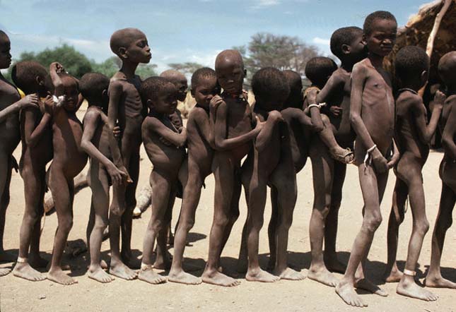 Éhezés Afrikában