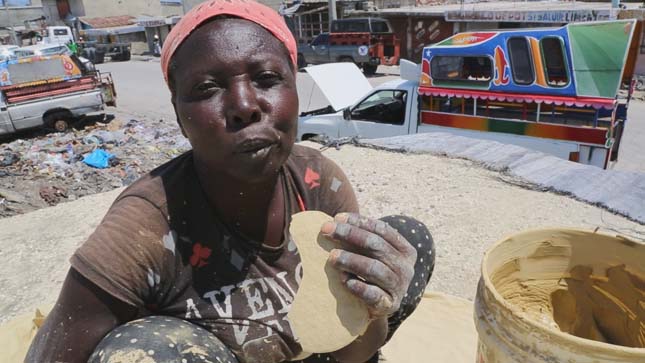 Agyagpogácsa, Haiti