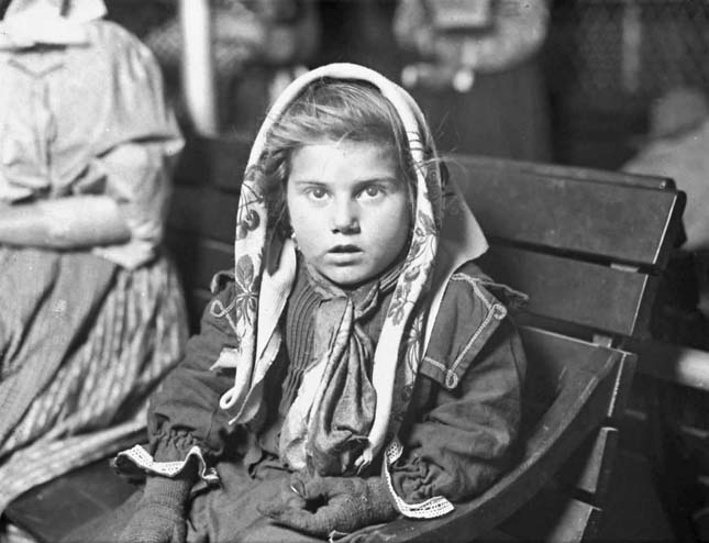 Lewis Hine, amerikai bevándorlók