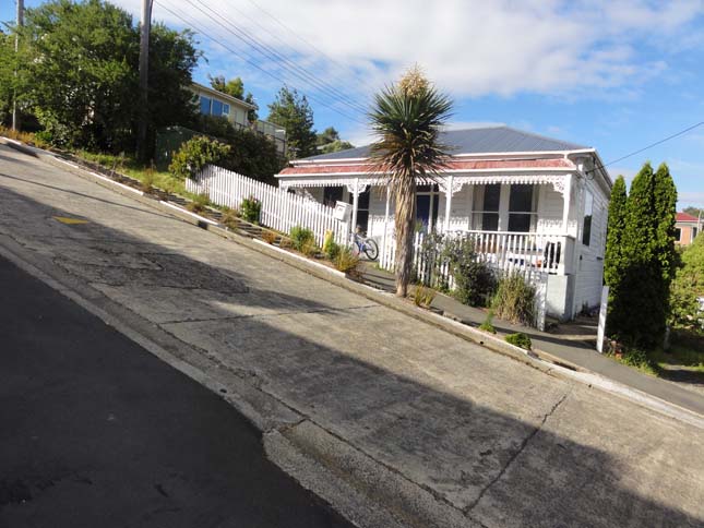 Baldwin Street, a világ legmeredekebb utcája