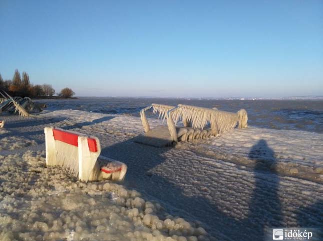 Befagyott balaton