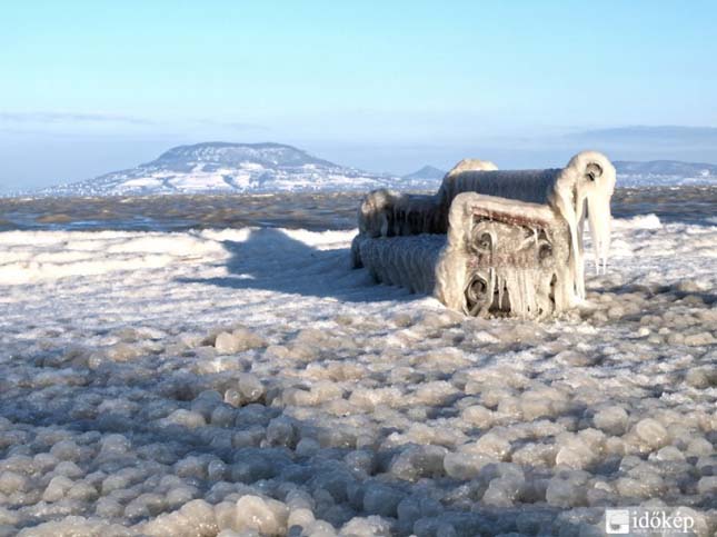 Befagyott balaton