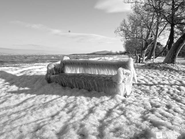 Befagyott balaton