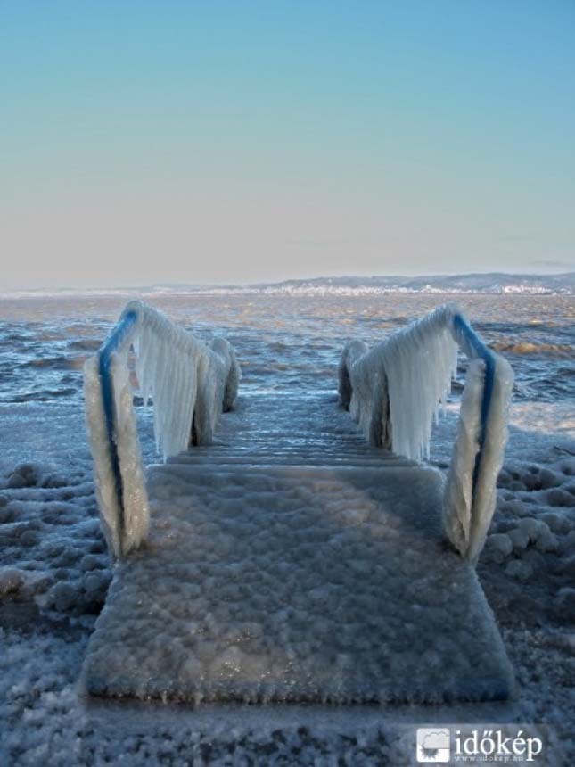 Befagyott balaton