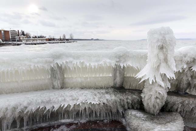 Befagyott balaton