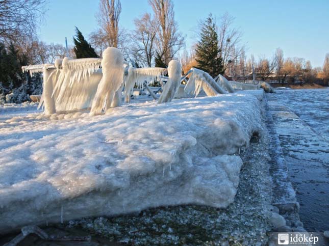 Befagyott balaton