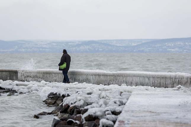 Befagyott balaton