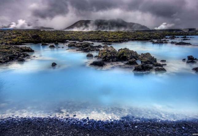 A Blue Lagoon strand Izlandon