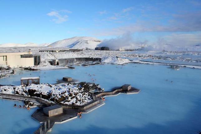 A Blue Lagoon strand Izlandon