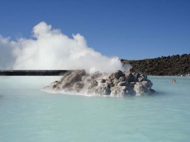 A Blue Lagoon strand Izlandon