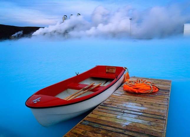 A Blue Lagoon strand Izlandon